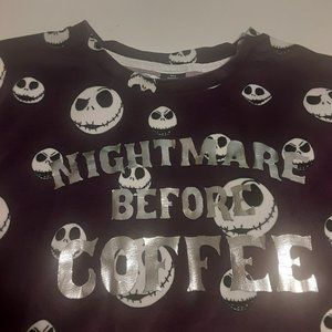 The Nightmare Before Christmas Women's Sleep Shirt Size XS